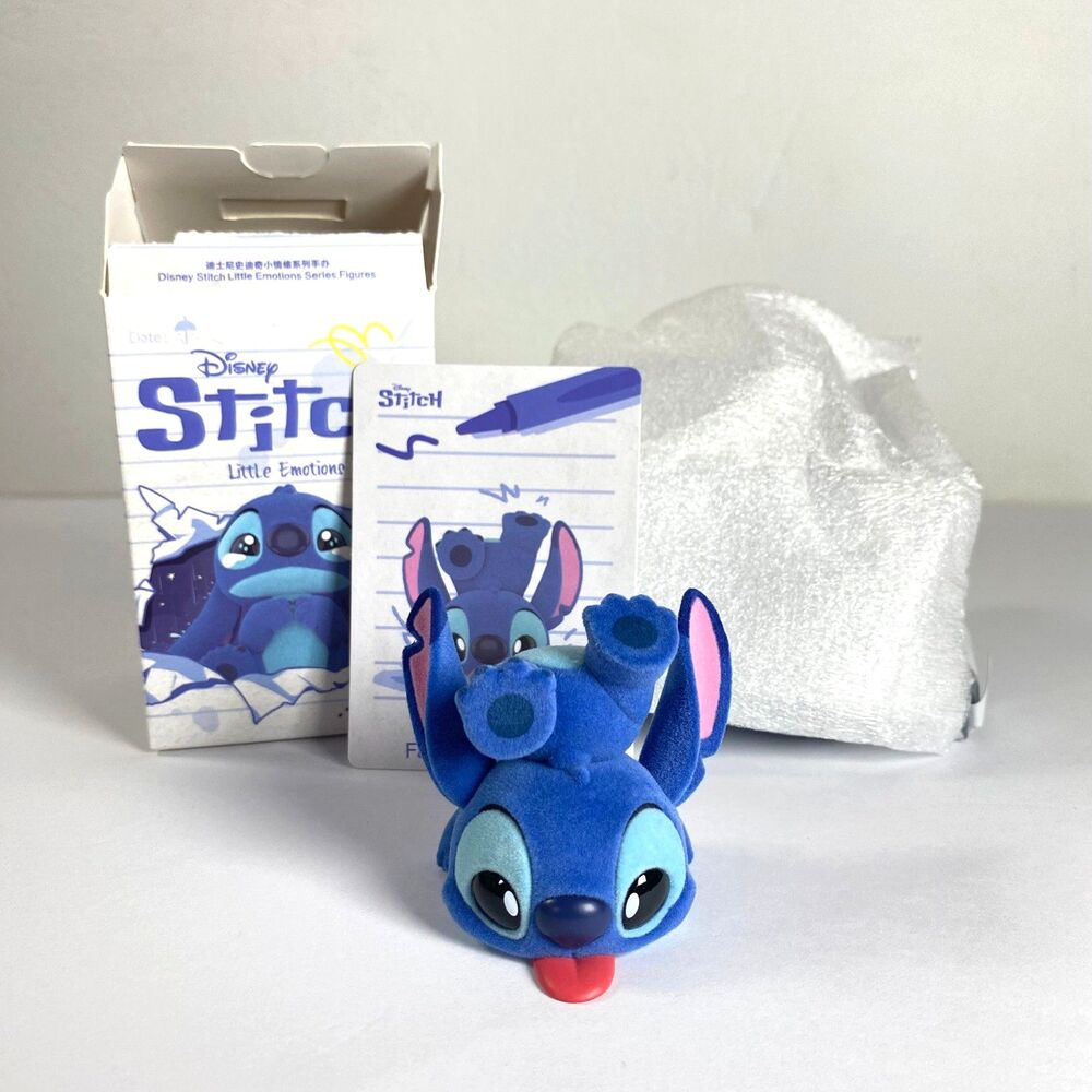 Disney Stitch Little Emotions Pop Mart Fall Flat on the Face New Open Confirmed